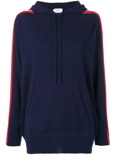 Shop Allude Hooded Jumper In Blue