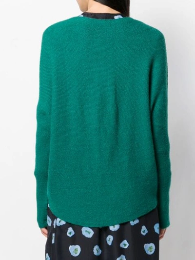 Shop Christian Wijnants Oversized Jumper In Green