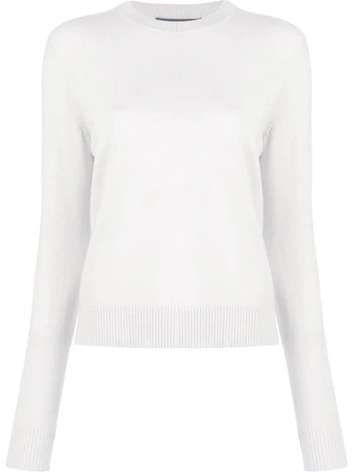 Shop Proenza Schouler Cashmere Crew Neck Sweater In Blue