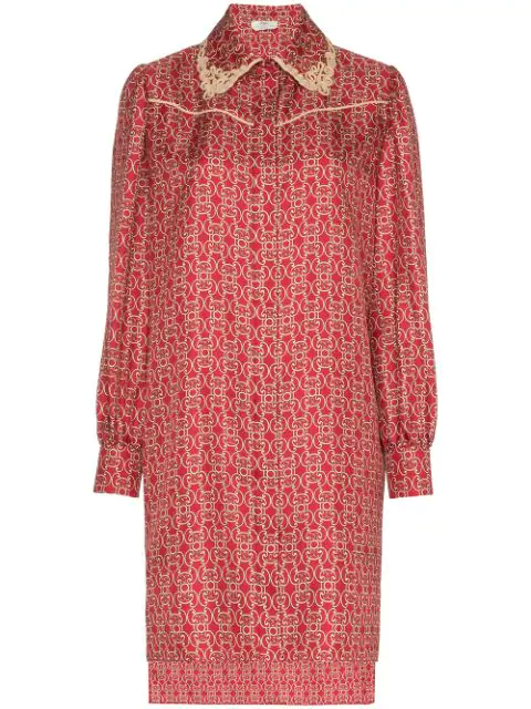 fendi red dress