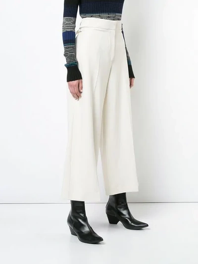 Shop Proenza Schouler Culottes In White