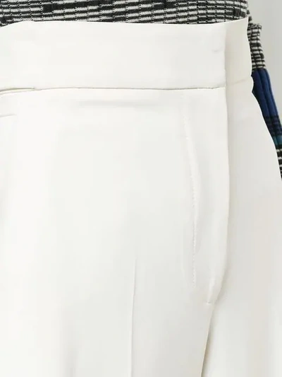PROENZA SCHOULER 经典高腰裙裤 - 白色