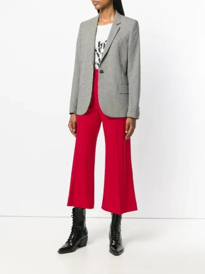 Shop Pinko Edmondo Trousers In Red