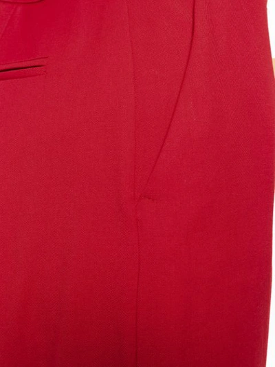 Shop Pinko Edmondo Trousers In Red
