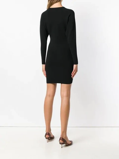 Shop A.l.c . Lapel Detail Dress - Black
