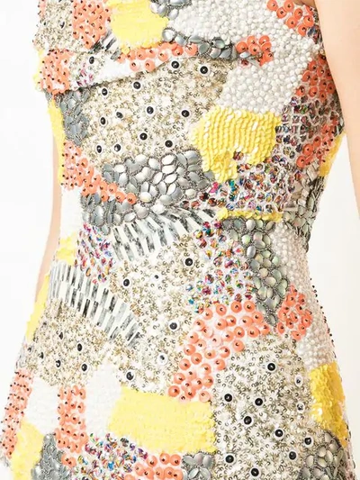Shop Rubin Singer Embroidered Corset Top In Multicolour