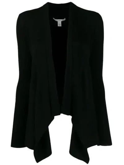 Shop Autumn Cashmere Asymmetrischer Cardigan - Schwarz In Black