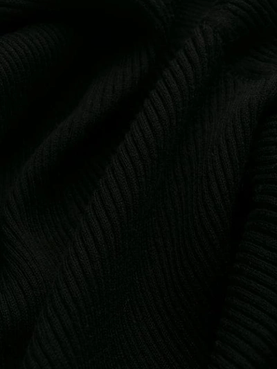 Shop Autumn Cashmere Asymmetrischer Cardigan - Schwarz In Black
