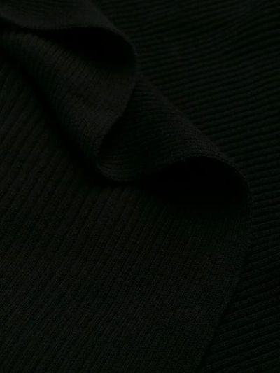 Shop Autumn Cashmere Asymmetrischer Cardigan - Schwarz In Black