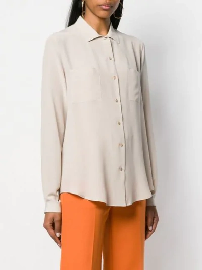 Shop Antonelli Loose Fit Shirt - Neutrals