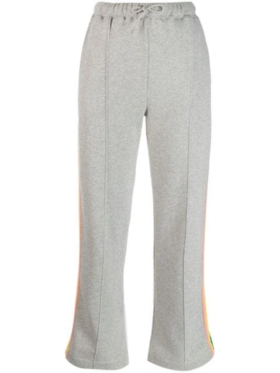 Shop Etre Cecile Elasticated Waist Trousers In Grey