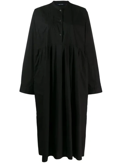 Shop Sofie D'hoore Oversized Shirt Dress In Black