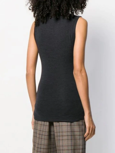 Shop Brunello Cucinelli Layered Tank Top In Black