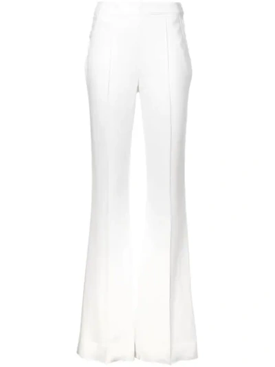 Shop Jason Wu Collection Cady Bootcut Trousers In White