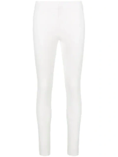 Shop Joseph Skinny Trousers In White