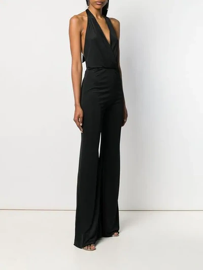 Shop Galvan Mamounia Jumpsuit In Black