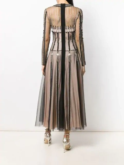 TEMPERLEY LONDON MOONLIGHT COCKTAIL DRESS - 黑色