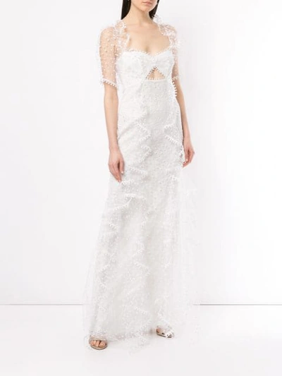 Shop Alice Mccall Found You Gown In Porcelain
