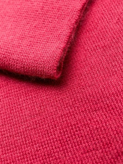 Pre-owned Prada V领开衫 In Pink