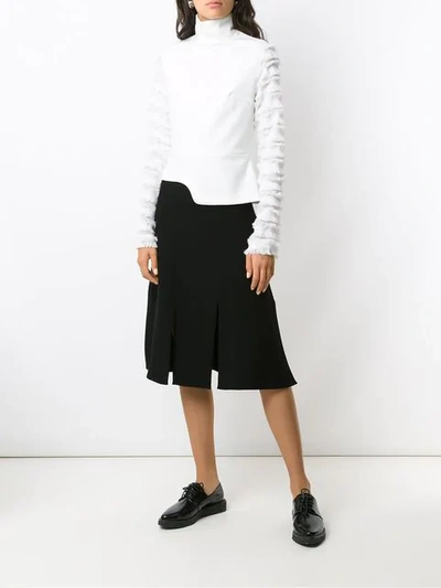 Shop Gloria Coelho A-line Skirt In Black