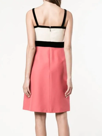 Shop Gucci Blind For Love Dress In Pink