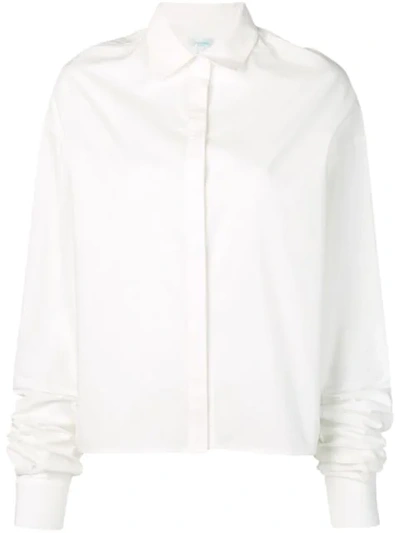 Shop Jovonna Rikki Shirt In White