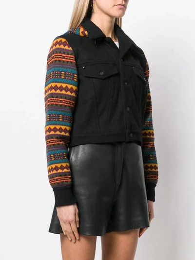 Pre-owned Jean Paul Gaultier Vintage 1990 Knitted Jacket In Black