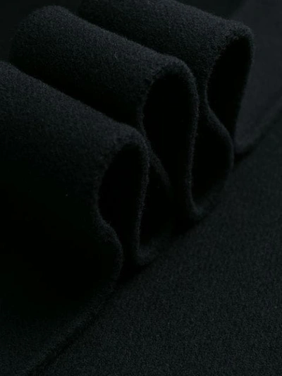 Shop Max Mara Tie Waist Coat In 013 Black