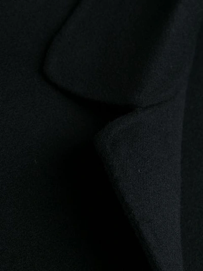 Shop Max Mara Tie Waist Coat In 013 Black