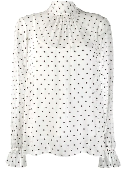 zimmermann polka dot top