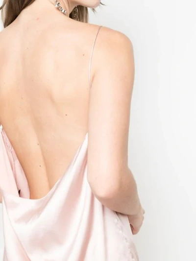 Shop Alexandre Vauthier Camisole Top In Pink