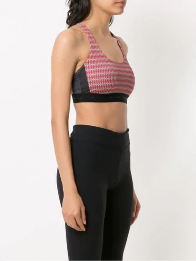 Shop Track & Field Printed Mix Top In Red