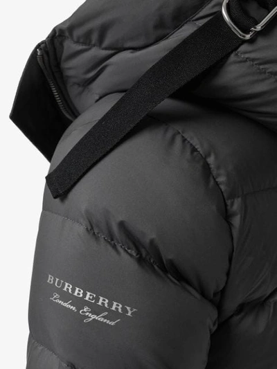 Shop Burberry Down In Grey