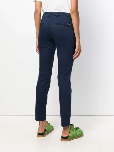 Shop Incotex By Slowear Slim-fit Trousers In Blue