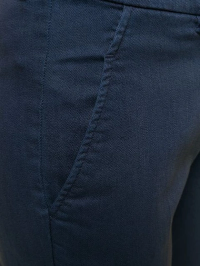 Shop Incotex By Slowear Slim-fit Trousers In Blue