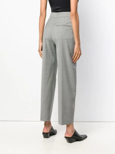 Shop Totême Toteme Tailored Trousers - Grey