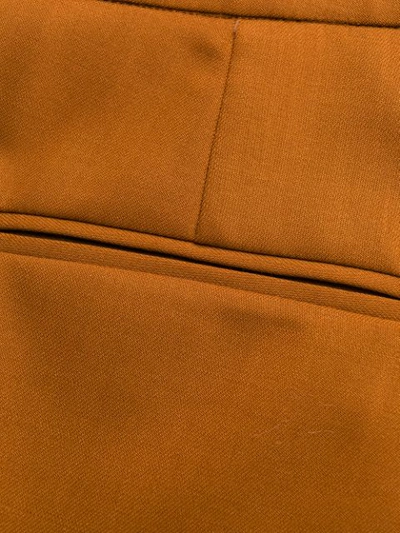 ETRO 修身八分裤 - 棕色