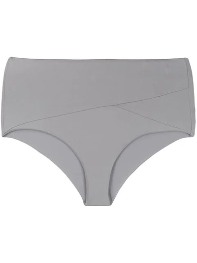 Shop Marysia Lehi Bikini Bottoms In Grey