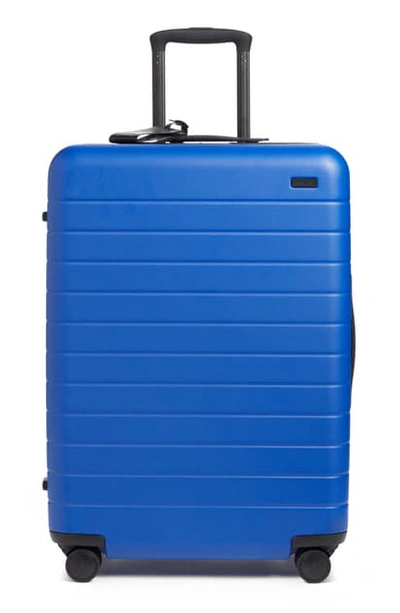 Shop Away The Medium Suitcase In Blue