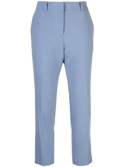 Shop Robert Rodriguez Studio Cropped Trousers - Blue