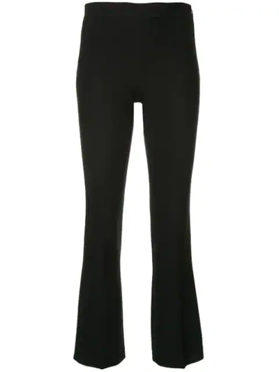 Shop Giambattista Valli Bootcut Trousers In Black