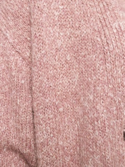 Shop Isabel Marant Étoile Oversized Cardigan In Pink