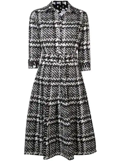 SAMANTHA SUNG TWEED AUDREY DRESS - 白色