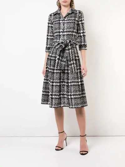 Shop Samantha Sung Tweed Audrey Dress - White