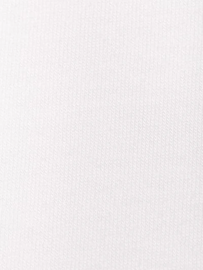 Shop Fendi Front Logo T-shirt - White