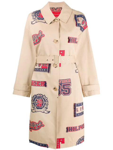tommy hilfiger heritage trench coat