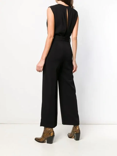 Shop Iro Sleeveless Jumpsuit In Black