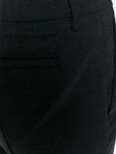 Shop Prada Slim Trousers - Grey