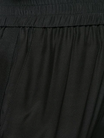 Shop A.f.vandevorst High-waist Silk Trousers - Green
