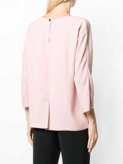 Shop Marcha Luisa Blouse In Pink